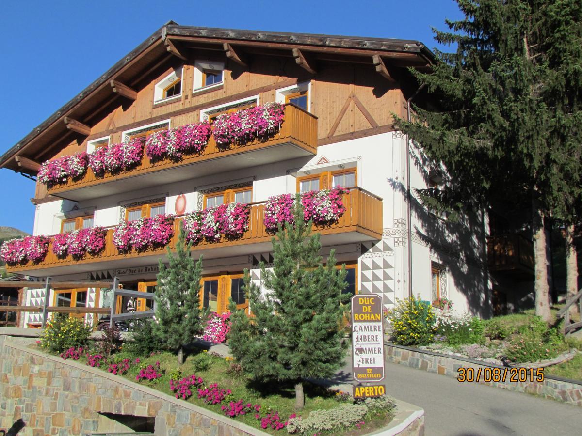 Hotel Duc De Rohan Livigno Exteriör bild